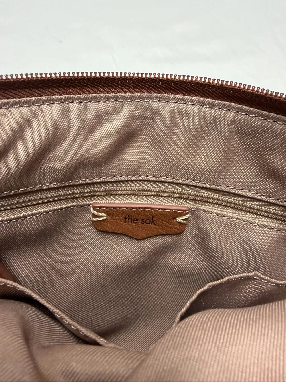 NWOT The Sak Esperado Cross Body Nylon Olive Color  Adjustable Strap